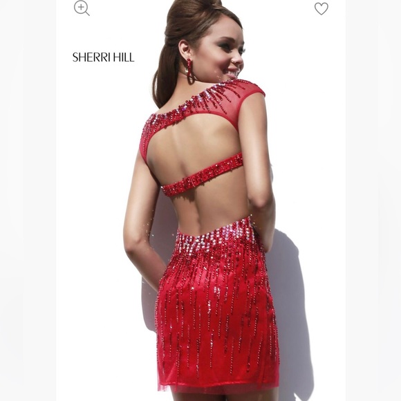 Sherri Hill dress style 9718 - Picture 3 of 8